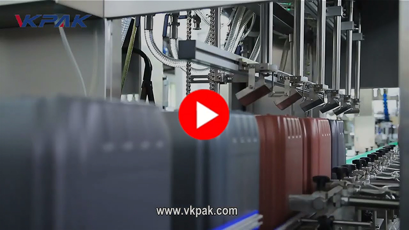 สายการบรรจุน้ำหนักสุทธิสำหรับถัง 10-20 ลิตร