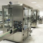 เครื่องปิดฝาขวดแบบลูกสูบบรรจุน้ำมันมะกอก 4 หัวเซอร์โว ROPP