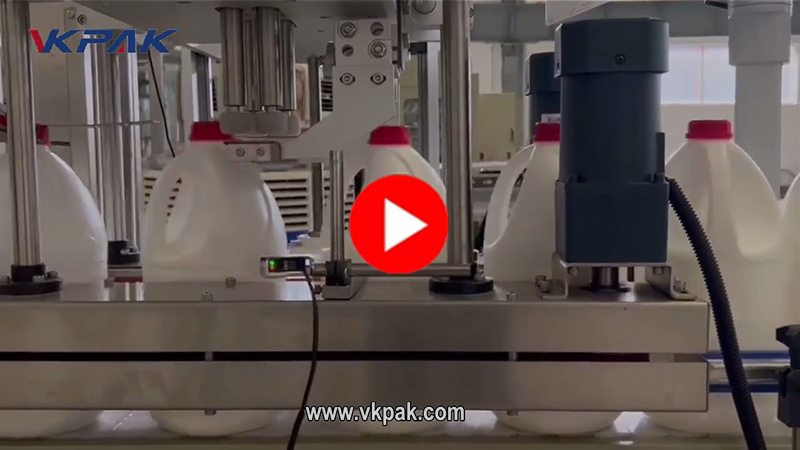 สายการบรรจุสารป้องกันการกัดกร่อนสำหรับน้ำยาฟอกขาว 1 แกลลอน