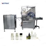 เครื่องบรรจุขวดของเหลวและน้ำมันบุหรี่ไฟฟ้าอัตโนมัติ