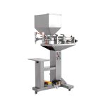 เครื่องผสมและบรรจุซอสพริกแบบหัวฉีดคู่กึ่งอัตโนมัติ