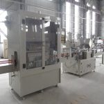 สายการผลิตขวดคอเอียงอัตโนมัติสำหรับของเหลวที่กัดกร่อน