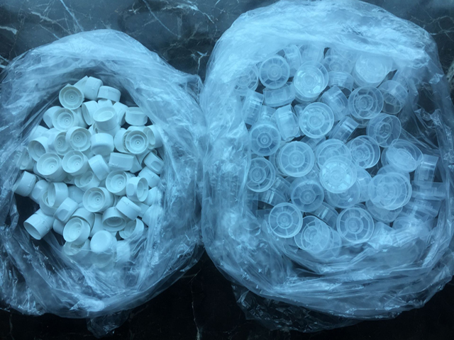 ตัวอย่างเทปหลังจากการหดฉลาก