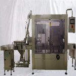 เครื่องปิดฝาขวดสูญญากาศอัตโนมัติแบบอินไลน์พร้อมเครื่องตรวจจับโลหะ