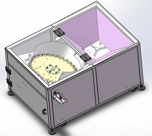 อุปกรณ์แยกขวดสำหรับสายการบรรจุ