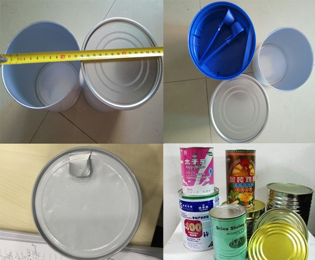 ตัวอย่างกระป๋องสำหรับงานต่อตะเข็บ