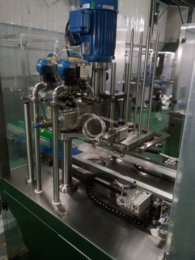 ภาพระยะใกล้ของเครื่องซีลสูญญากาศ