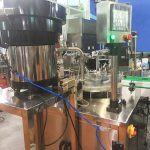 สายการบรรจุและปิดฝาของเหลว E Liquid แบบโมโนบล็อกขนาดเล็กที่กำหนดเอง