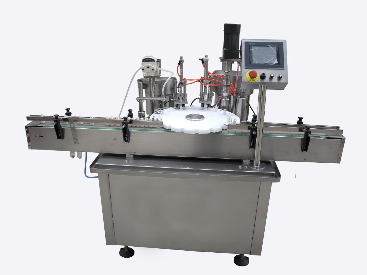 filling stopper capping machine mainly ส่วนประกอบหลักของการบรรจุและปิดฝาของเหลว E.jpg