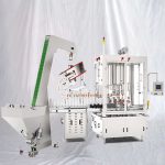 อุปกรณ์ปิดฝาแบบโรตารีความเร็วสูง 8 หัวสำหรับฝาแบบปั๊ม