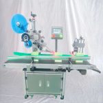 เครื่องติดฉลากสติกเกอร์ติดมุมกล่องกระดาษลูกฟูกขนาดเล็กแบบเชิงเส้น