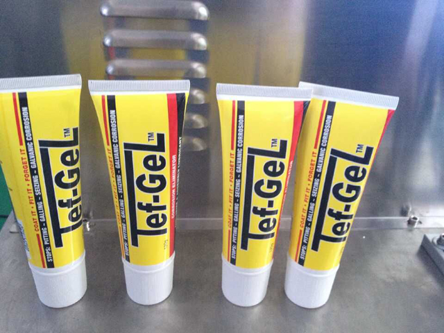 welding samples by ultrasonic tube sealer ตัวอย่างการเชื่อมด้วยเครื่องปิดผนึกท่อด้วยคลื่นอัลตราโซนิก.jpg