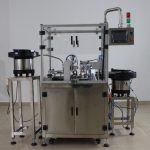 เครื่องบรรจุและปิดฝาหลอดหยดเล็กแบบโมโนบล็อก