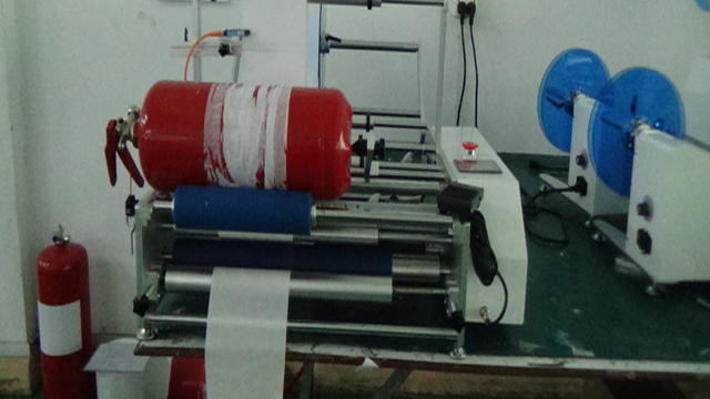 อุปกรณ์ติดฉลากสำหรับผลิตภัณฑ์ดับเพลิง