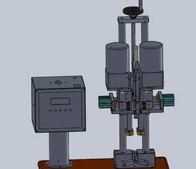 screw capping machine drawing เครื่องปิดฝาเกลียวแบบตั้งโต๊ะ.jpg